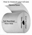  cash register thermal paper rolls  1