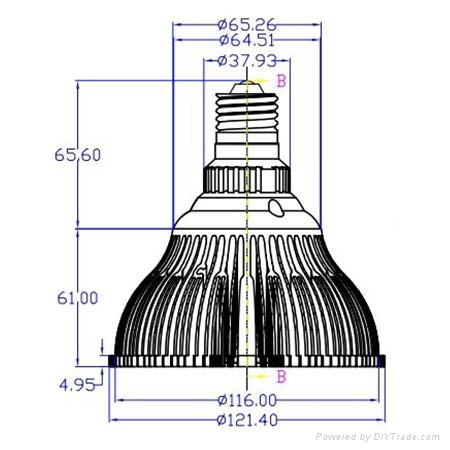 high power led par38 spotlight 12W 2