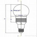 led球泡灯 3W 2