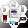 Patrial arm/disarm wireless gsm alarm system for house security 
