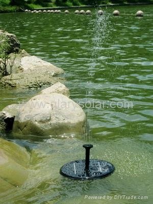 Floating Solar Fountain Pump GY-P-0014 2