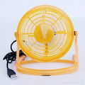 Plastic USB mini fan 4