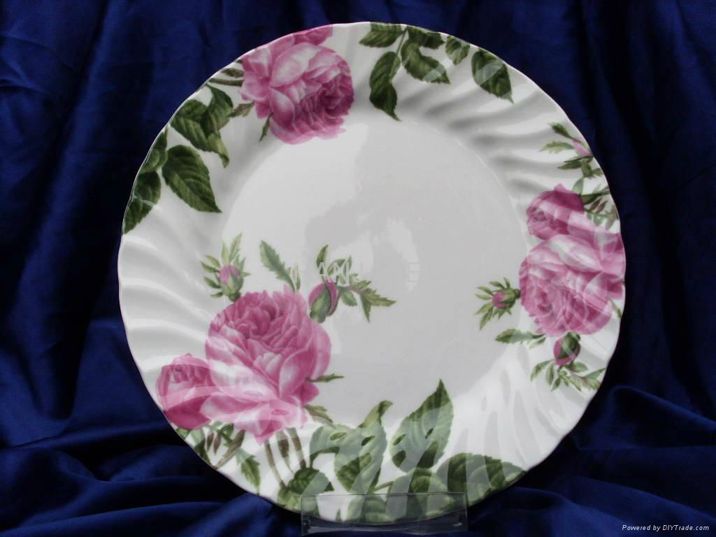 Bone china plates