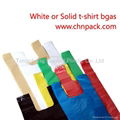 Wholesale virgin HDPE or LDPE t shirt bags for supermarket  4