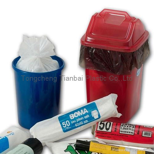 wholesale plastic garbage bag on roll 