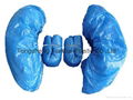 Wholesale Waterproof PE disposable shoe cover 