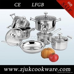 New Stainless Steel Waterless Cookware Set