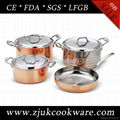 5-Ply Stainess Steel, 7PCS Cookware Set, SGS FDA Authentication 1