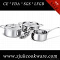 Hightech Stainless Steel Cookware Set