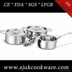 Hightech Stainless Steel Cookware Set