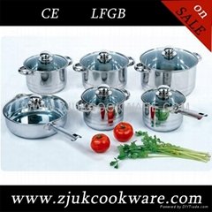 Hightech Stainless Steel Cookware Set