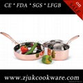 3Pcs Stainless Steel Cookware