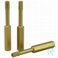  Vacuum brazed diamond mini core bits   1