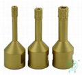 vacuum brazed core drill bits