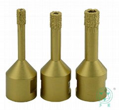 vacuum brazed core drill bits