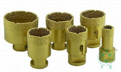  vacuum brazed core drill bits