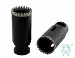 vacuum brazed core drill bits