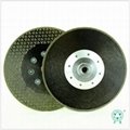 Electroplated diamond saw blade single side star cut-off wheel with M14 flange 1