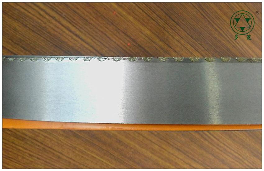 Diamond band saw blade for cutting sapphire/graphite 2