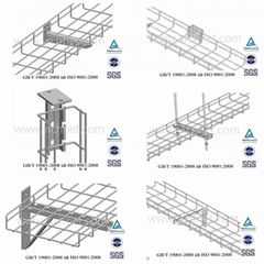 Earthquake resistant stainless steel grid bridge