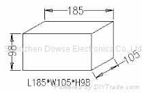 Wide-dymanic Day Night Box CCTV CCD Camera 3