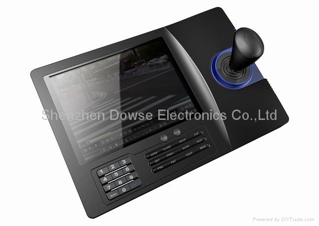 8" LCD Display PTZ Controller for CCTV Security Surveillance Camera DVR