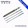 Screw barrel for injection machine