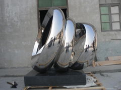 stainless sculpture modern&abstract 