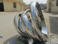 stainless sculpture modern&abstract  home decoration public decoration 2
