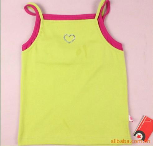 FASHION CHILDREN GIRL VEST UNDERSHIRT 3