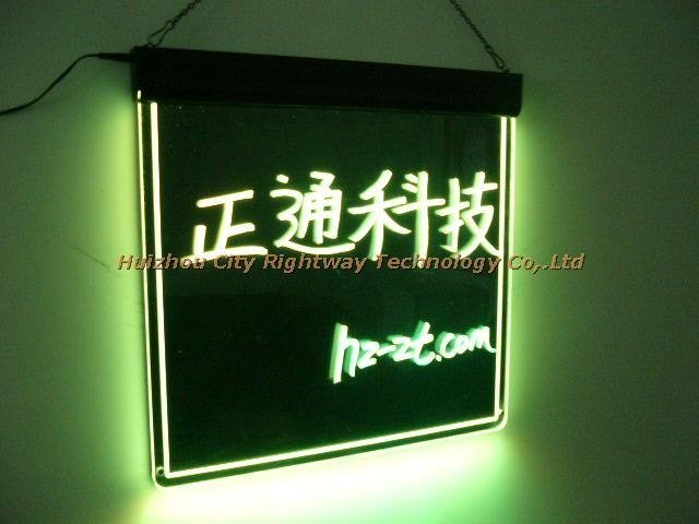 LED fluorescent writing board 4