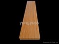 Bamboo floors, Carbonized vertical bamboo flooring 1