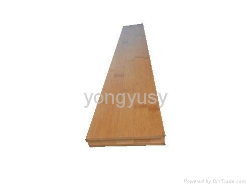 Carbonized horizontal bamboo flooring with nice looking