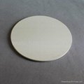 13" Classic Round Cordierite Pizza Stone Set With Chrome Rack and Cutter 3