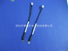 Electromagnetic oven temperature sensor