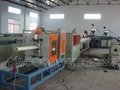 The U-PVC core layer foamed inside spiral muffle pipe production line  2