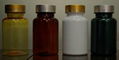 150cc amber plastic PET vitamin bottle