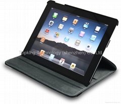 360 Degree Rotary Leather Case For New iPad