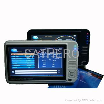 sathero satellite finder meter digital meter 7inch LCD USB SH-500