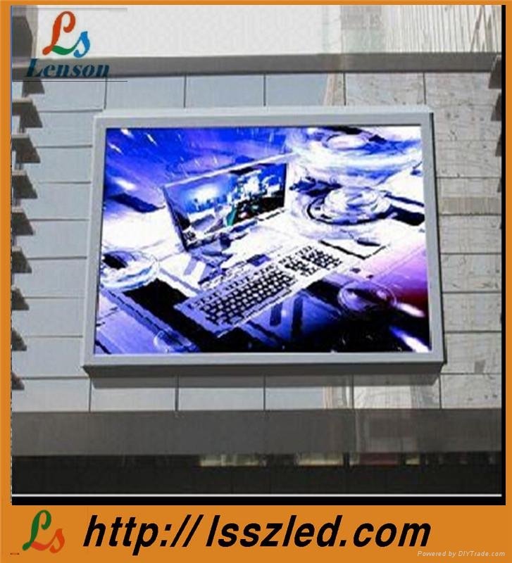 p12 outdoor full color led advertising video screen 2