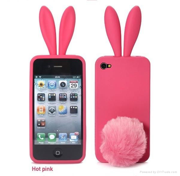 iphone4 rabbit mobile phone case