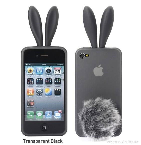 iphone4 rabbit mobile phone case 5