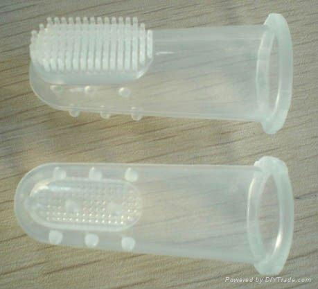 silicone baby toothbrush 2