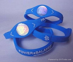 silicone power bracelet