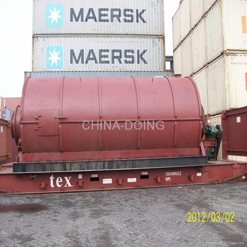 2012 hot sale waste tire recycling equipment 1
