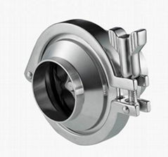 stainless steel sanitary butt welded check valve