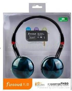 FH80 2.4G Wireless Digital Headset 2