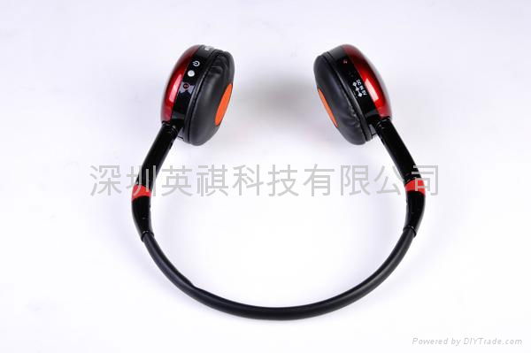 FM100 2.4G Double Swords Wireless Set （mouse+headset) 2