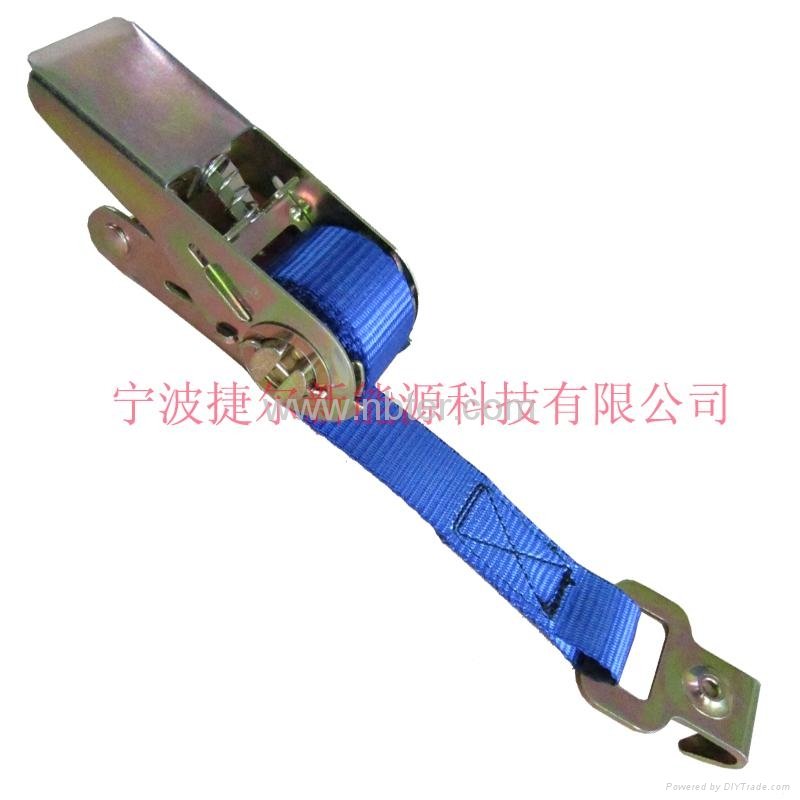 Stainless Steel Ratchet Buckle Strap with Hook 2