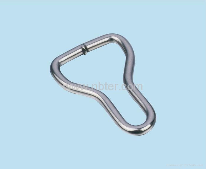 Stainless Steel Ratchet Buckle Strap with Hook 3